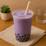 Bubble tea au ube