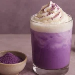 ube latte et poudre ube