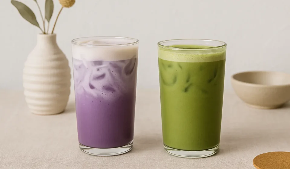 Ube vs Matcha : quelles différences ? matcha latte et ube latte