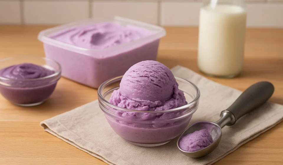 glace au ube