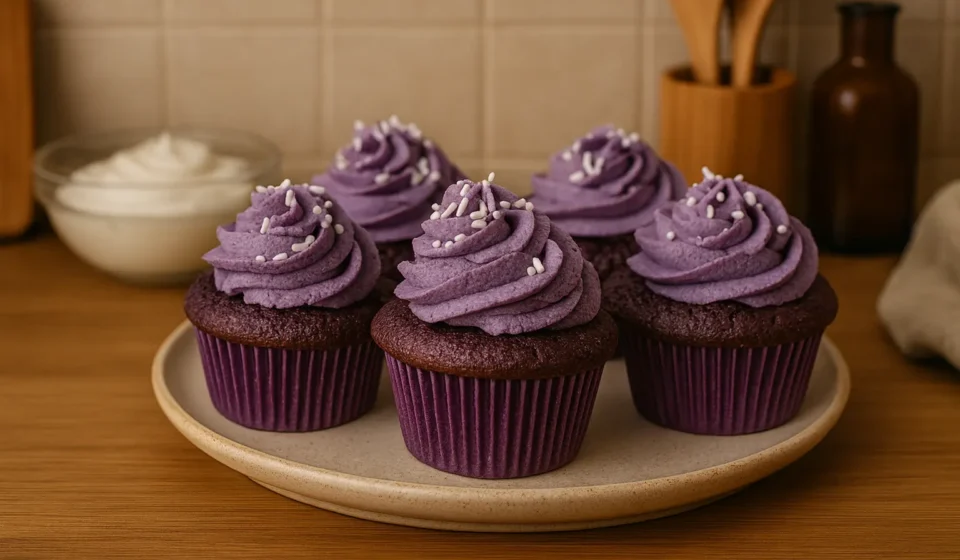 Muffins à l’ube : la recette qui va révolutionner le goûter ! muffins au ube