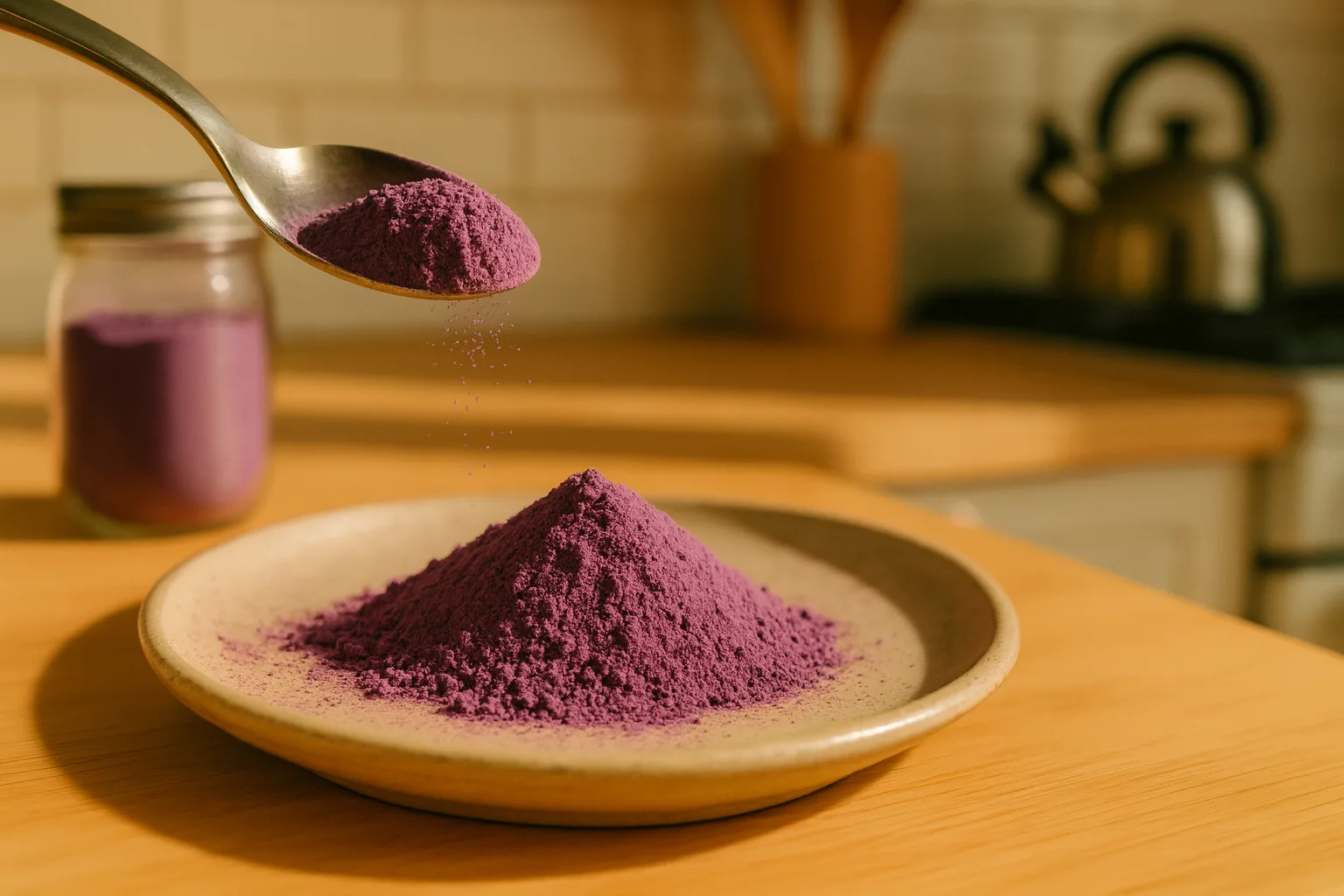 Poudre d'Ube 100% naturelle : les meilleures marques à tester