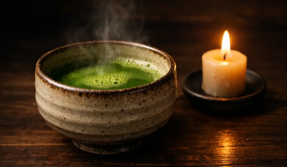 Boire du matcha le soir : bonne ou mauvaise idée ? tasse matcha le soir