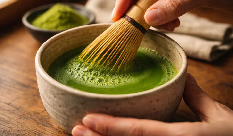 comment boire le thé matcha